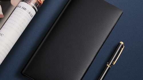 WilliamPolo Genuine Leather RFID Blocking Long Credit Card Holder Wallets for Men