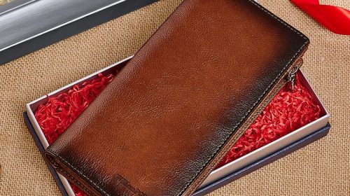 WilliamPolo Top Quality Long Designer Vintage Wallets for Men