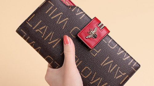 WilliamPolo Genuine Leather Women’s Printed Wallets
